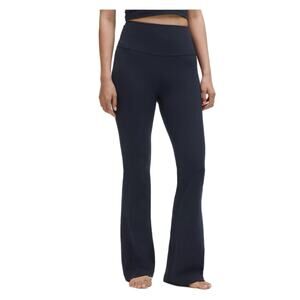 NWT Lululemon Groove Super High Rise Nulu Flared Pant Size 14 Black